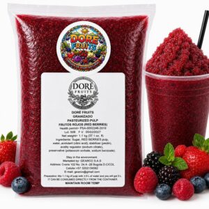 Grabizados frutos rojos 1.1 Kg para maquina granizadora