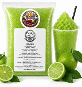 Granizados limón 1.1 Kg para máquina granizadora