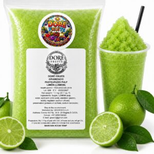 Grabizados limón 1.1 Kg para maquina granizadora