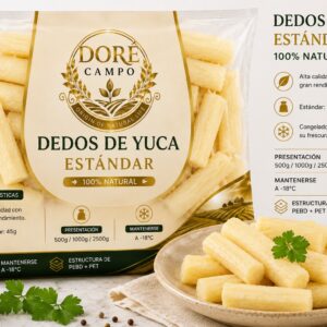 Dedos de yuca estándar