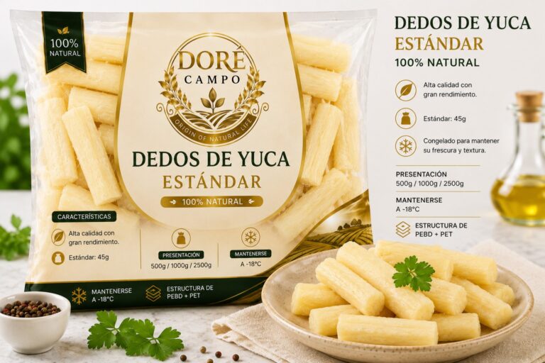 Dedos de yuca estándar