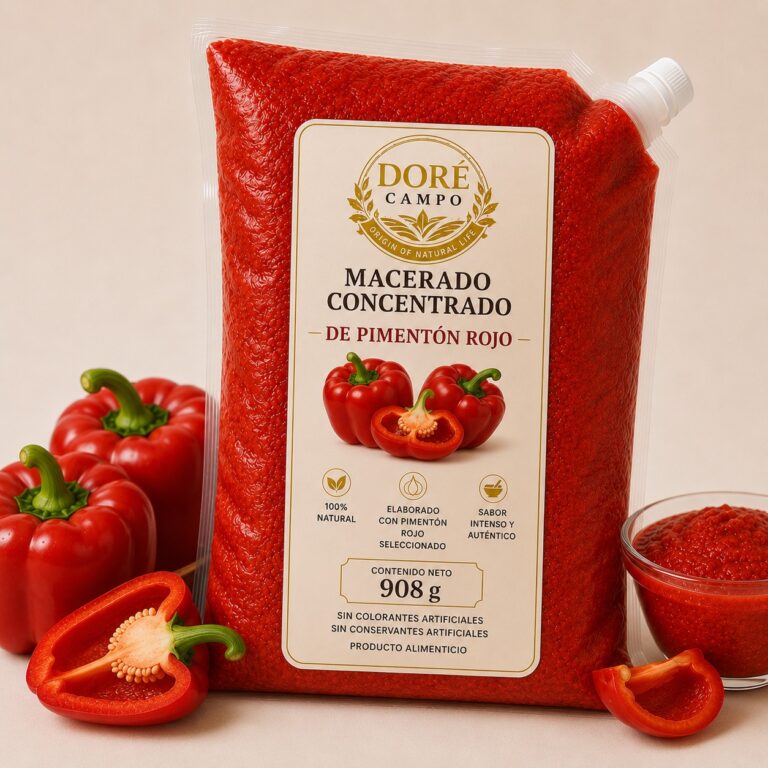 Macerado concentrado de pimentón rojo