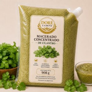 Macerado concentrado de cilantro