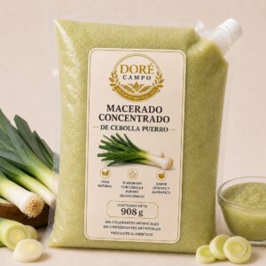 Macerado concentrado de cebolla de puerro