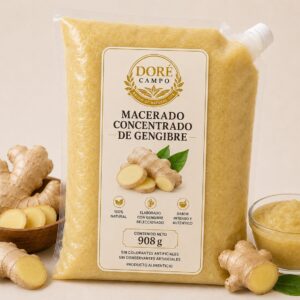 Macerado concentrado de gengibre