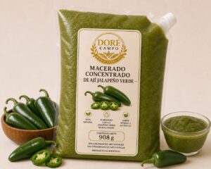 Macerado concentrado de ají jalapeño verde