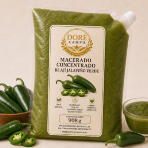 Macerado concentrado de ají jalapeño verde