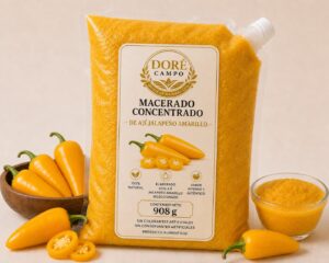 Macerado concentrado de ají jalapeño amarillo