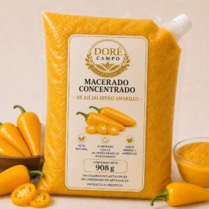 Macerado concentrado de ají jalapeño amarillo