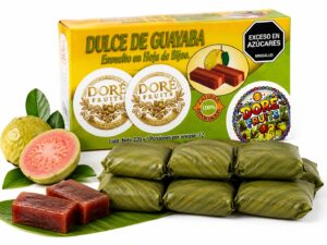 Dulce de guayaba envuelto en hoja de bijao