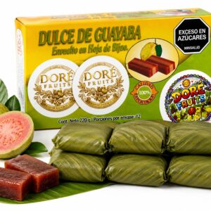 Dulce de guayaba envuelto en hoja de bijao