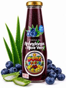 Bebida de Arandano y Aloe Vera