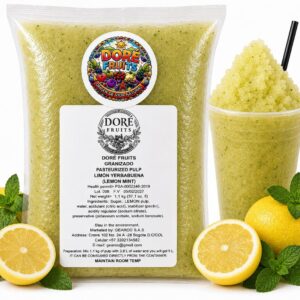 Granizados limón yerbabuena 1.1 Kg para máquina granizadora