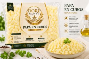 Papa en cubos