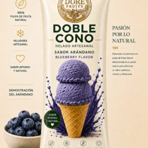 Doble Cono Arándano