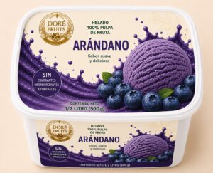 Caja 1/2 litro Arándano