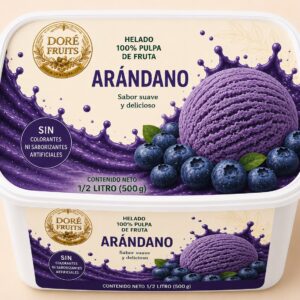Caja 1/2 litro Arándano