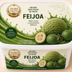Caja 1/2 litro Feijoa