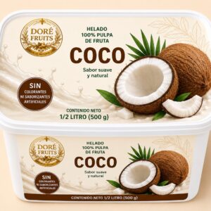 Caja 1/2 litro Coco