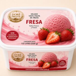 Caja 1/2 litro Fresa